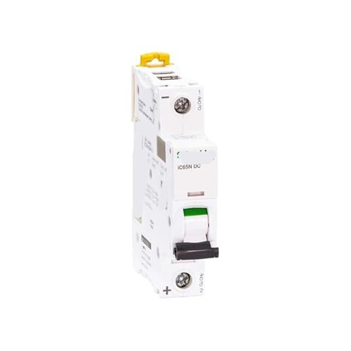 Disjoncteur miniature IC65-DC Schneider A9N18104 courbe C 4A 1P pour circuit continu