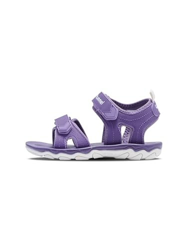 Sandales hummel Sport Jr pour enfant chaussure d été mixte en textile violet