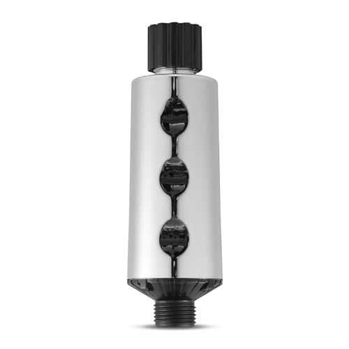 legionela in-Line Shower Head Filter High Pressure Water Softer Filter Removed 99.99999% of Harmful Substance SS-883 Chrome (50)