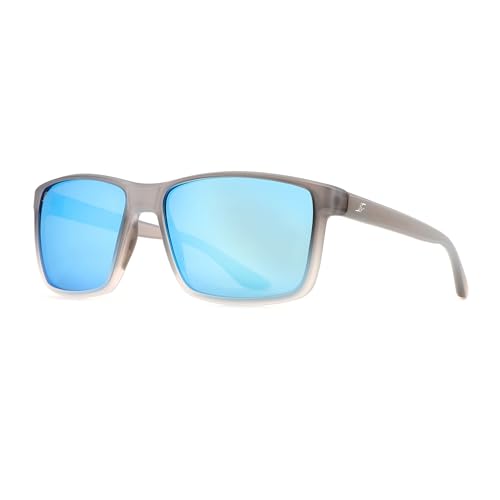 Men's Polarized Sunglasses, Square Driving Fishing Running Sun Glasses UV Glare Protection RFS8207