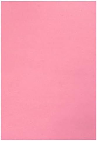 Eclet 20 Sheets Baby Pink Cardstock Paper, Thick and Smooth A4 Card