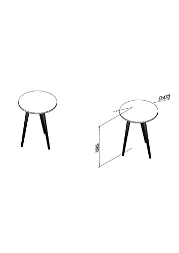 MESA - LATERAL 470X600X470 MM