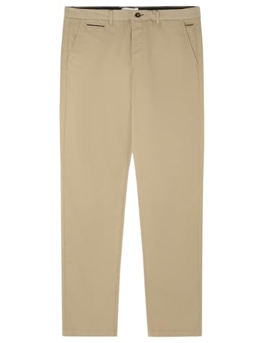 Pantalon chino slim beige Springfield pour une silhouette élégante sans effort