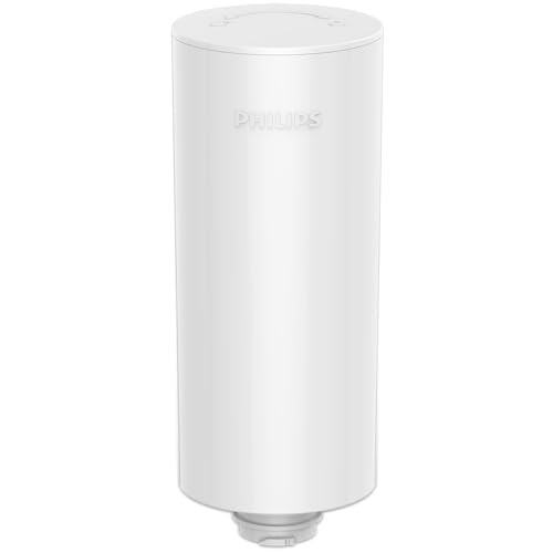 Philips ADD566 Replacement Plus Filter Cartridges for Philips Instant Water Filter Pitcher ADD5902, 1 Filter for 3 Months/60 Gallons, Reduces 46 impurities & 99% of Lead, NSF/ANSI 42, 53, 372, 1 Pack