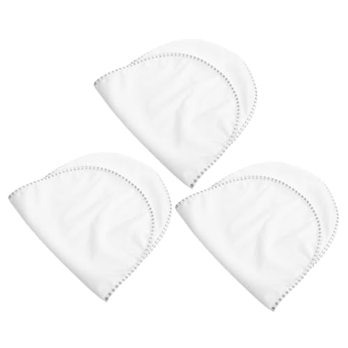 KAILIKETIY 3 個 交換用パッド diaper changing mat diaper changing pad 携帯用おむつ替えパッド コットンウールパッドベビー パッドカバーの交換 白い