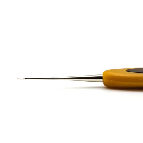 Clover Soft Touch Steel Crochet Hooks, No. 14/0.50mm (1027)
