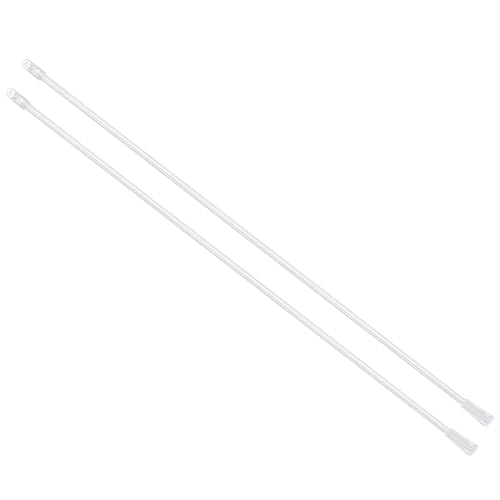 Varita de repuesto para persiana vertical y abridor de varitas transparente con ojal de 61cm 2