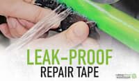Image of Rubber Sheet Warehouse Waterproof Tape 12 inchx 12 inch Rubbersheet Warehouse Flex Seal Tape Waterproof, Thick Rubberized Heavy Duty Waterproof Tape for Leaks, Pipe Tape, Black