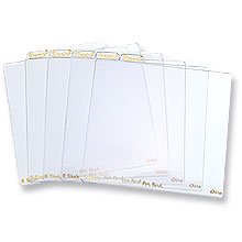 Sizzix Simple Impressions Replacement Embossing Folders 5-Pack #38-9729