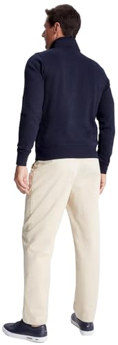 Tommy Hilfiger mens Adaptive Quarter Zip Sweatshirt With Extended Zipper Pull2