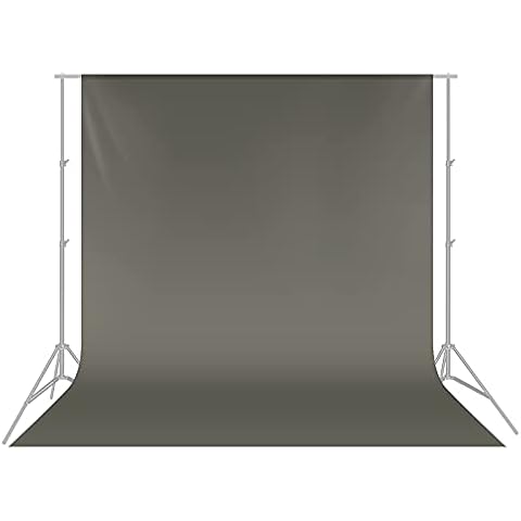 Neewer 3 x 3.6M Grey Muslin Backdrop Cover