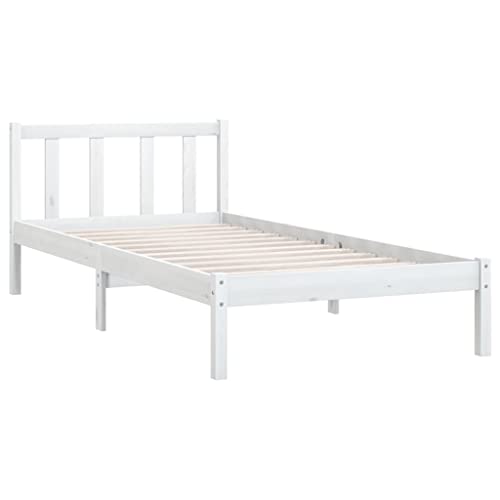 vidaXL Mesa de Centro Auxiliar Consola Mesita Salón Sala de Estar Lateral Café SofáMuebles Mobiliario Marrón Miel 110x50x33,5 cm Madera Maciza Pino