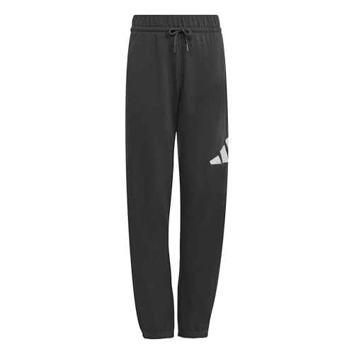 adidas Unisex - Bambini e Ragazzi Essentials Big Logo Pants, Grey Six/White, 11-12 Years