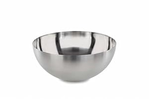 Generisch BLANDA Blank Edelstahl Salatschüssel 36 cm