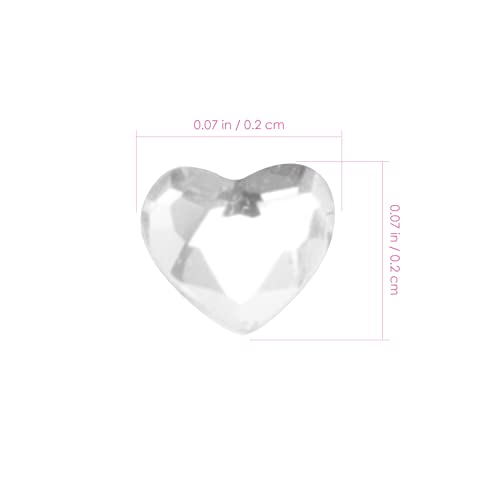 Image of iplusmile Heart-Shaped Teeth Gems 10 Pack Tooth Jewelry for Diy Oral Decoration Crystal Rhinestone Teeth Gems Kit for Accessories Fashionable Dental Jewelry for Women and Friends