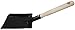 Kohleschaufel Kohlelöffel Ascheschaufel Schaufel Kamin Ofenschaufel (1, Kohleschaufel schwarz)