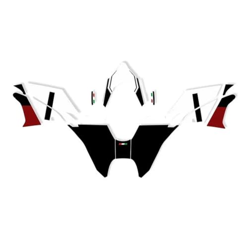 Protection de réservoir moto effet carbone de prestige pour Ducati Multistrada V4