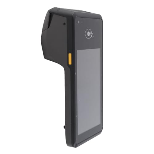BONKZEBU Handheld Barcode Scanner, 5.0 Inch Touch Screen POS Terminal with NFC 5G WiFi 5.0 for 11, Shopify PDF Loyverse iREAP Kyte, Food Trucks Cafes Restaurants