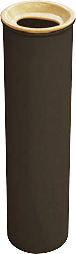 Nishiki Kasei 4904121353549 Tissue Case, Slim Tissue Bottle, Made in Japan, Brown x Light, 3.0 x 3.0 x 9.4 inches (7.6 x 7.6 x 23.8 cm)