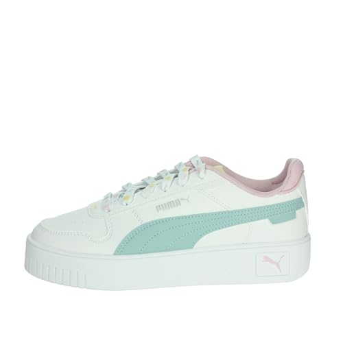 PUMA Carina Street Lacey Jr baskets en cuir avec semelle amortissante