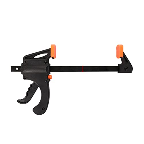 4 6 8 12 18 24 30 Inch 1Pc Woodworking Work Bar Clamp Clip Set Hard Quick Ratchet Release Carpentry Hand Tool Gadget(Color:12 inches) (4 Inch)