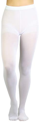 Image of ToBeInStyle Women's Nylon Solid Opaque Pantyhose Tights