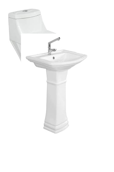 Western Toilet Floor With Wash Basin (Pack of 2)|Sanitary Ware (111-Sanitary Ware 2)