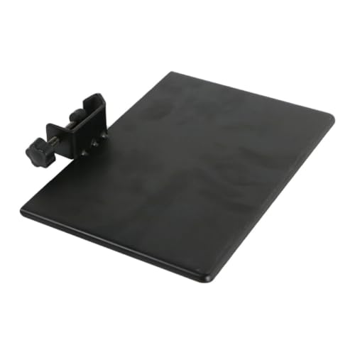 Abaodam Microphone Stand Accessory Tray for Instrument And Mic Clamp Shelf
