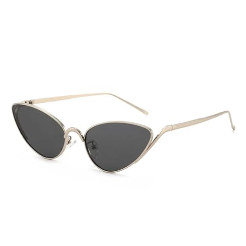 Lunettes œil de chat anti-UV400 : verres transparents effet océan