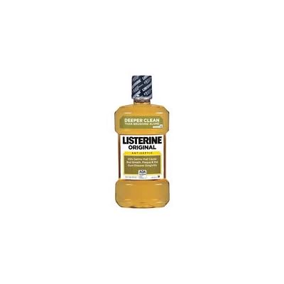 LISTERINE Antiseptic Mouthwash, Original, 1 L - 2pc