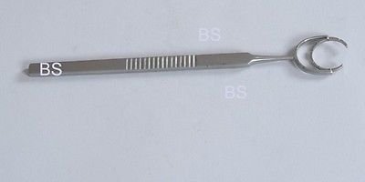 N.E Ss. C Style Fixation Ring 16Mm Swivel Handle with Atraumatic Teeth