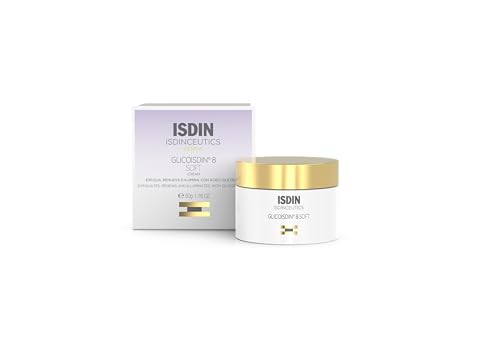 ISDIN Isdinceutics Glicoisdin 8 Soft (50 g) | Crema per Esfoliare, Rinnovare e Illuminare la Pelle | 3,2% di Acido Glicolico Libero