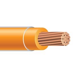 500FT 10 AWG THHN Solid copper Building Wire 600V Orange