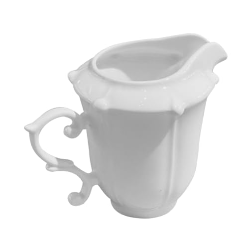 Cabilock Jarra De Cerámica Para Leche Espumador De Leche Multifuncional Para Cafeterías y Hogar