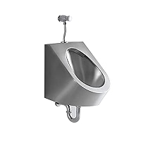 Automatic Sensor Urinal Flusher - Wall-Mounted Stainless Steel Touchless Urinal For Commercial & Public Bathrooms