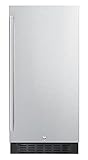Summit SPR316OS General Upright Refrigerator, Stainless Steel