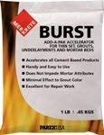 Burst add-a-pak Accelerator by Merkrete - 1LB
