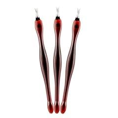 ONESWI 3Pcs Professional Cuticle Trimmer Cuticle Pusher Cuticle Knife Remover Dead Skin Practical Nail Art Tools