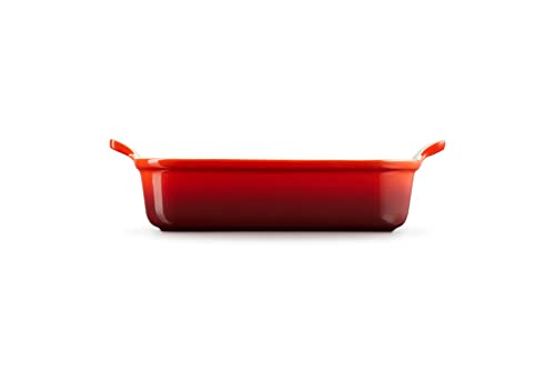 Image of Le Creuset Heritage Rectangular Dish, Stoneware, 26 cm, 2.4 litres, Cerise, 71102260600001