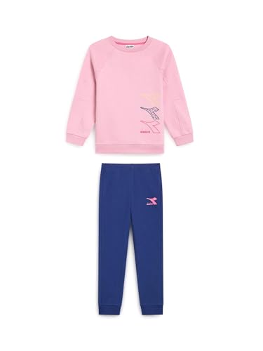JG. Tracksuit Logo Tuta L bambina da ginnastica rosa