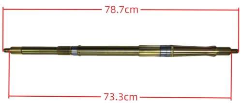 Eje trasero de freno de disco R 250 ATV para reparar frenos y holguras 2