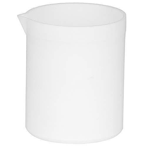 Nutriess 250ml PTFE Beaker Alkali Resistant Non Stick High Smoothness Measuring Cup for Scientific Use (100ml)