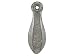 Bullet Weights Bank Fishing Sinker (4-Pack), 4-Ounce