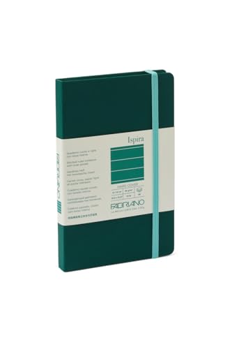 Cahier rigide Fabriano Ispira vert avec reliure haut de gamme