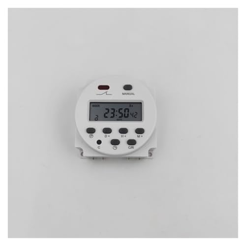 Minuteur LCD CN101A interrupteur programmable 16A relais temporisé avec câbles 2set