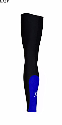 Sparx Super Roubaix térmico de lã respirável para ciclismo, polainas, mangas para as pernas, Black/B