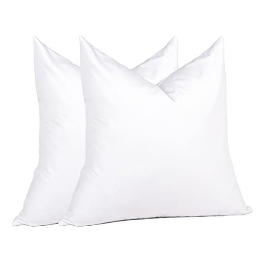 The Ultimate Guide to Dreamy Comfort: The 13 Best Down Pillows Euro Pillow Inserts 26 x 26 (Pack of 2, White), Down Feather Pillow Stuffer, Premium White Pillows for Bed, Couch, and Cushion