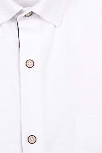 Image of Peter England Men's Printed Slim Fit Formal Shirt