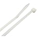 8 in. No.75 Cable Tie White - Pack of 100