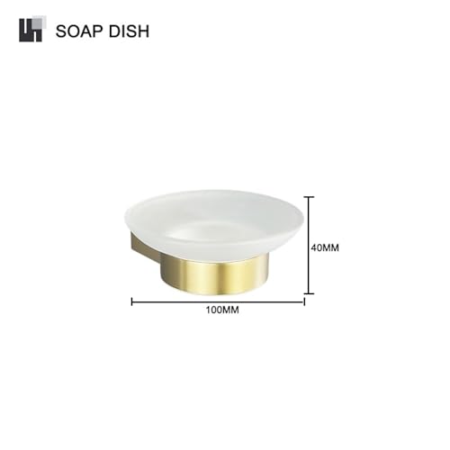 Lot de 4 anneaux porte-serviettes brossés, accessoires de salle de bain élégants pour serviettes, brosses, lunettes en papier, peignoirs, décoration d'intérieur élégante pour salle de bain moderne